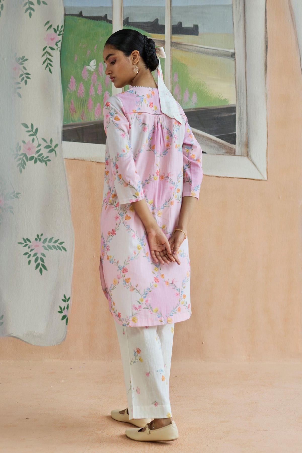 Drift and Dream Mid Kurta Set