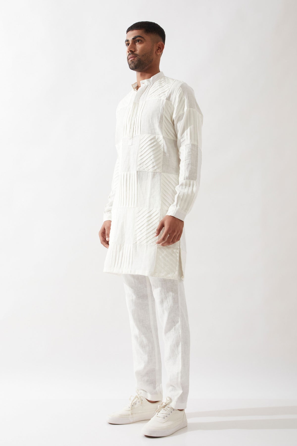Ezra Kurta White Set