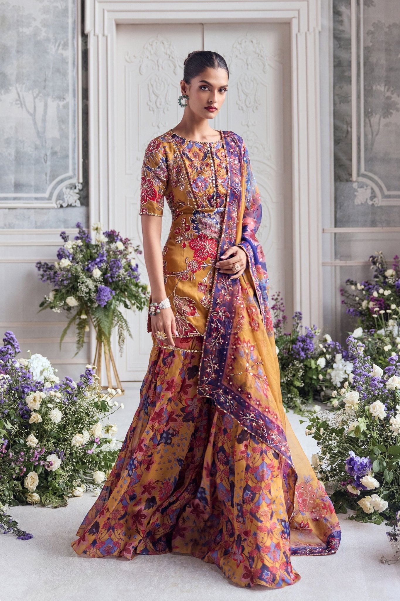 Raesha Sharara Set - Mahima Mahajan - Elahe