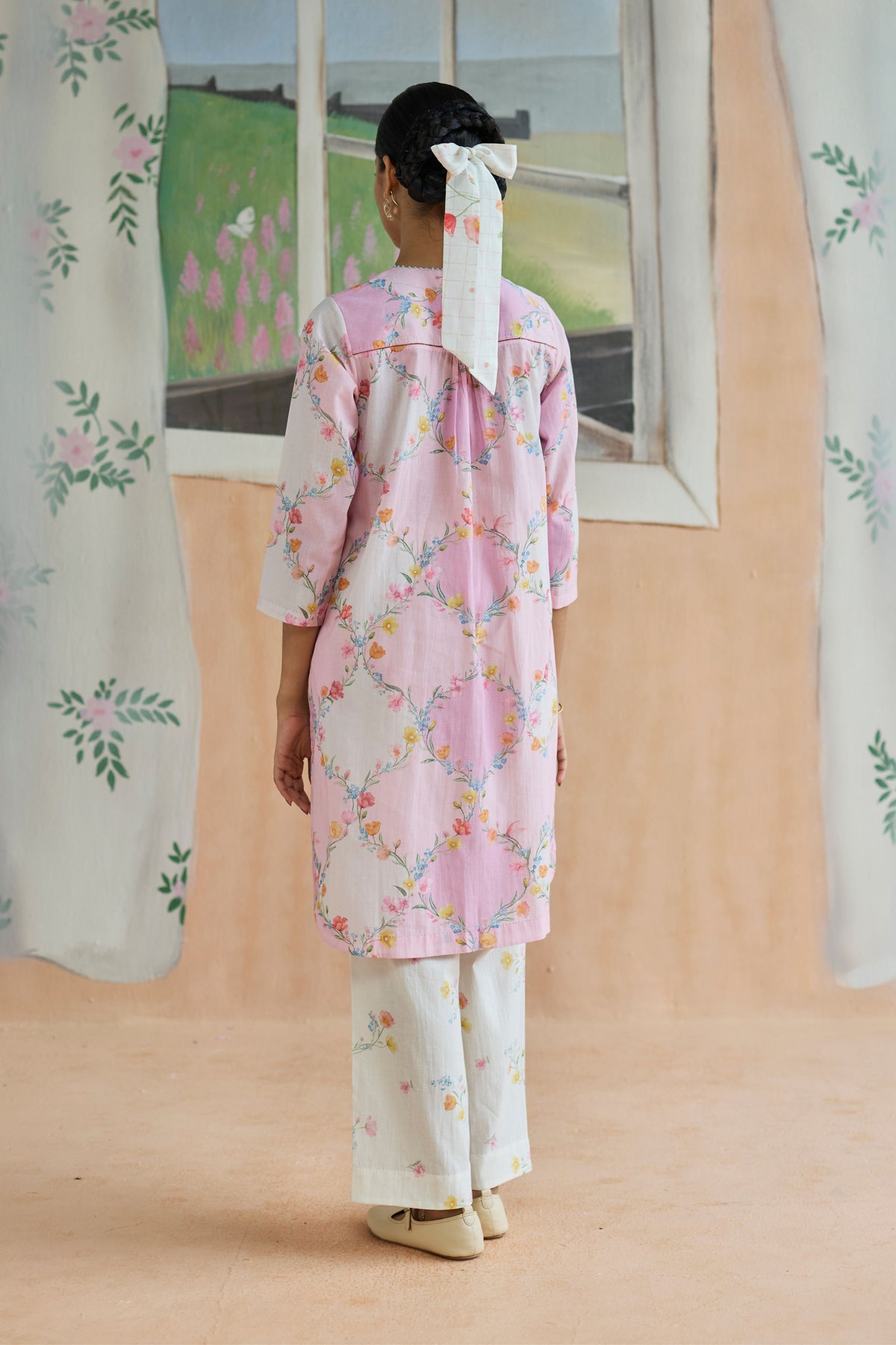 Drift and Dream Mid Kurta Set