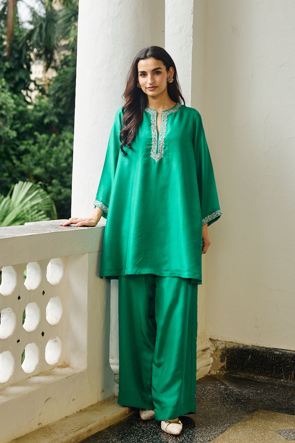 Chiara Jade Tunic Set