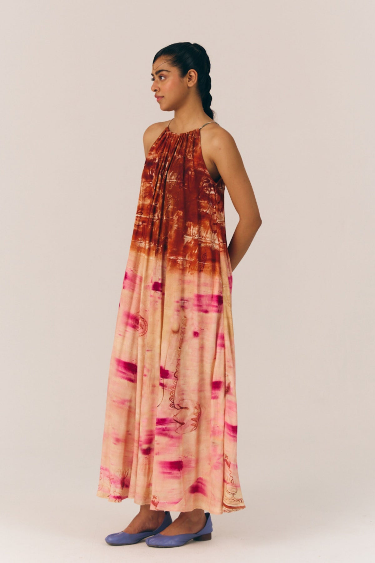 Circle Long Dress