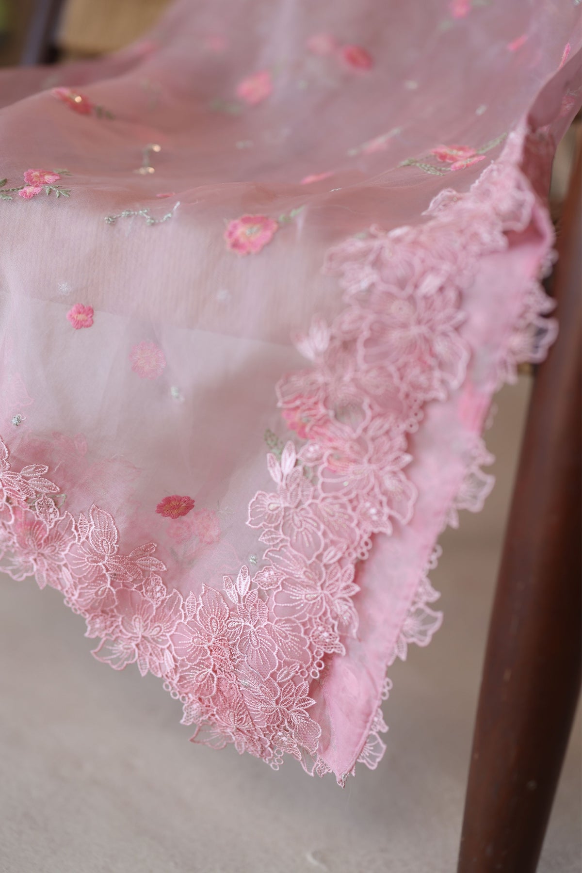 Shiloh Pink Saree
