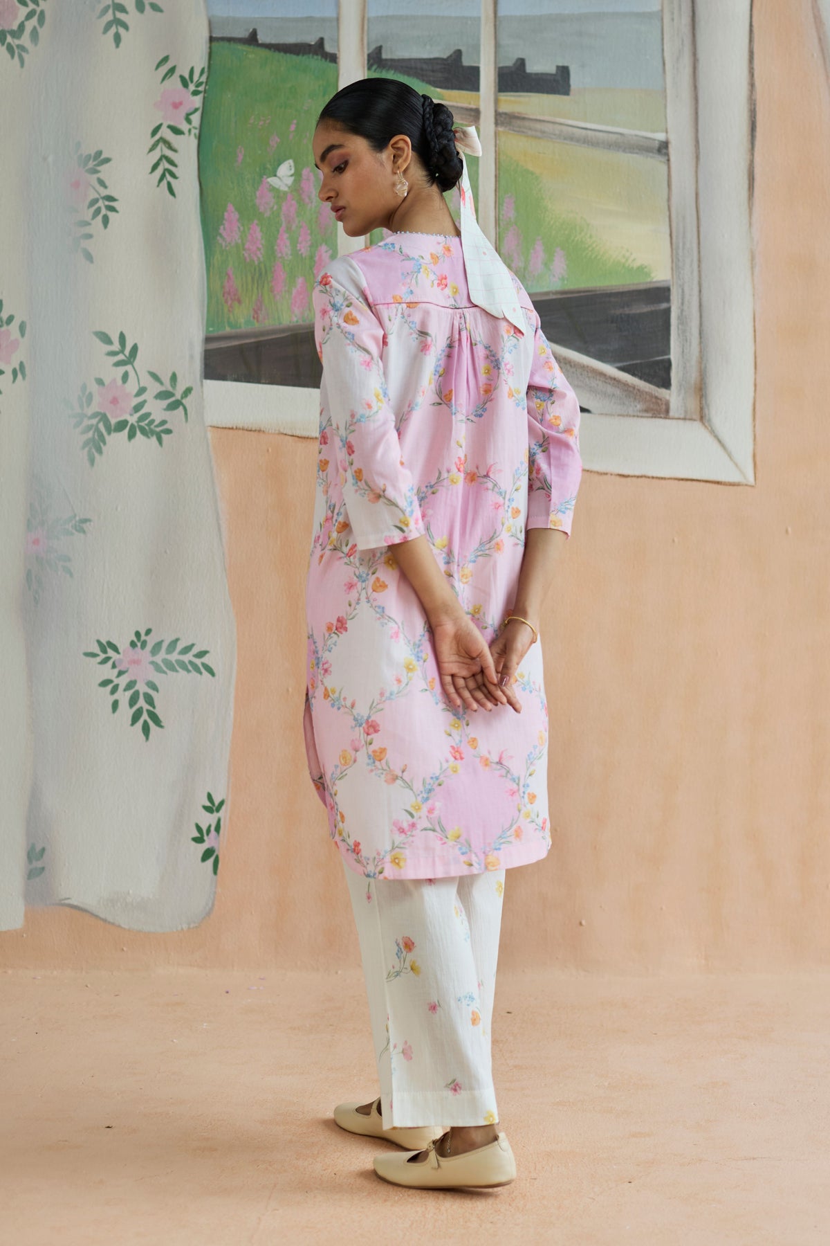 Drift and Dream Mid Kurta Set