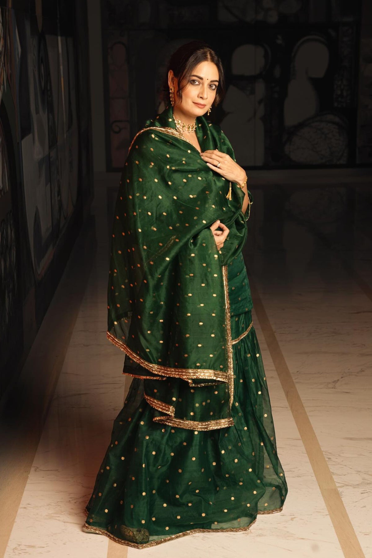Dia Mirza in Raw Mango