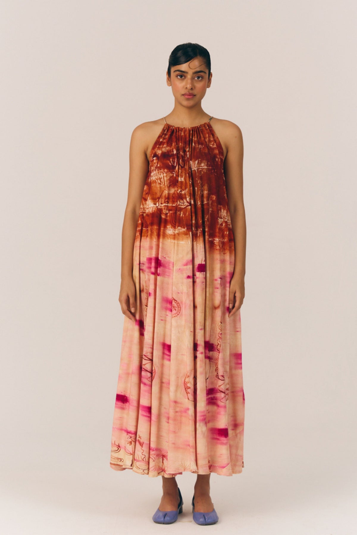 Circle Long Dress