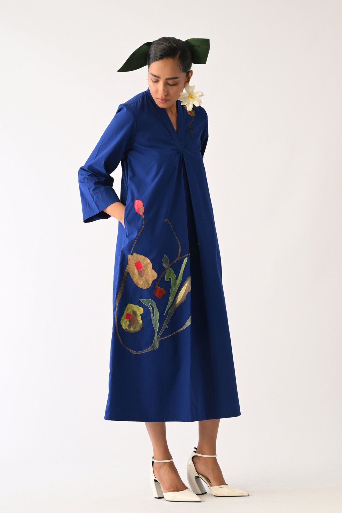 Rb Mayflower Applique Dress
