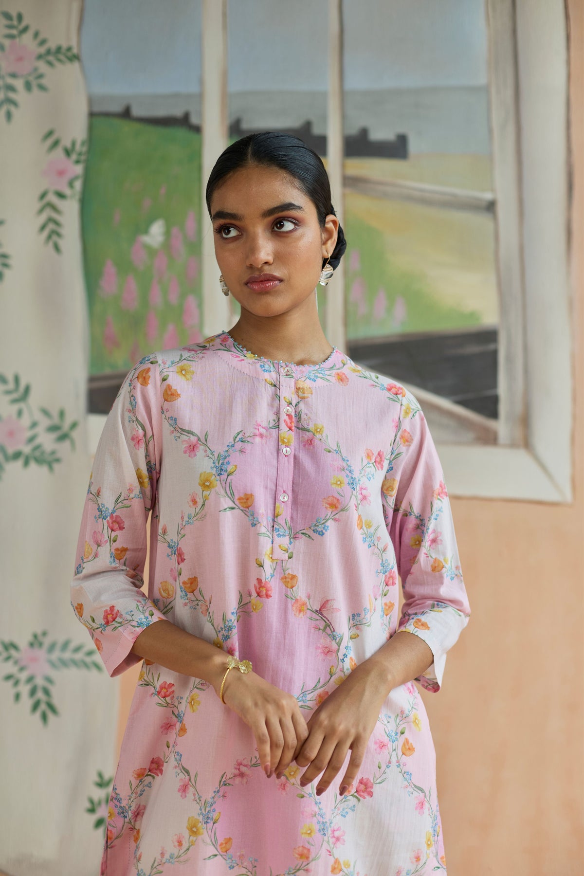 Drift and Dream Mid Kurta Set