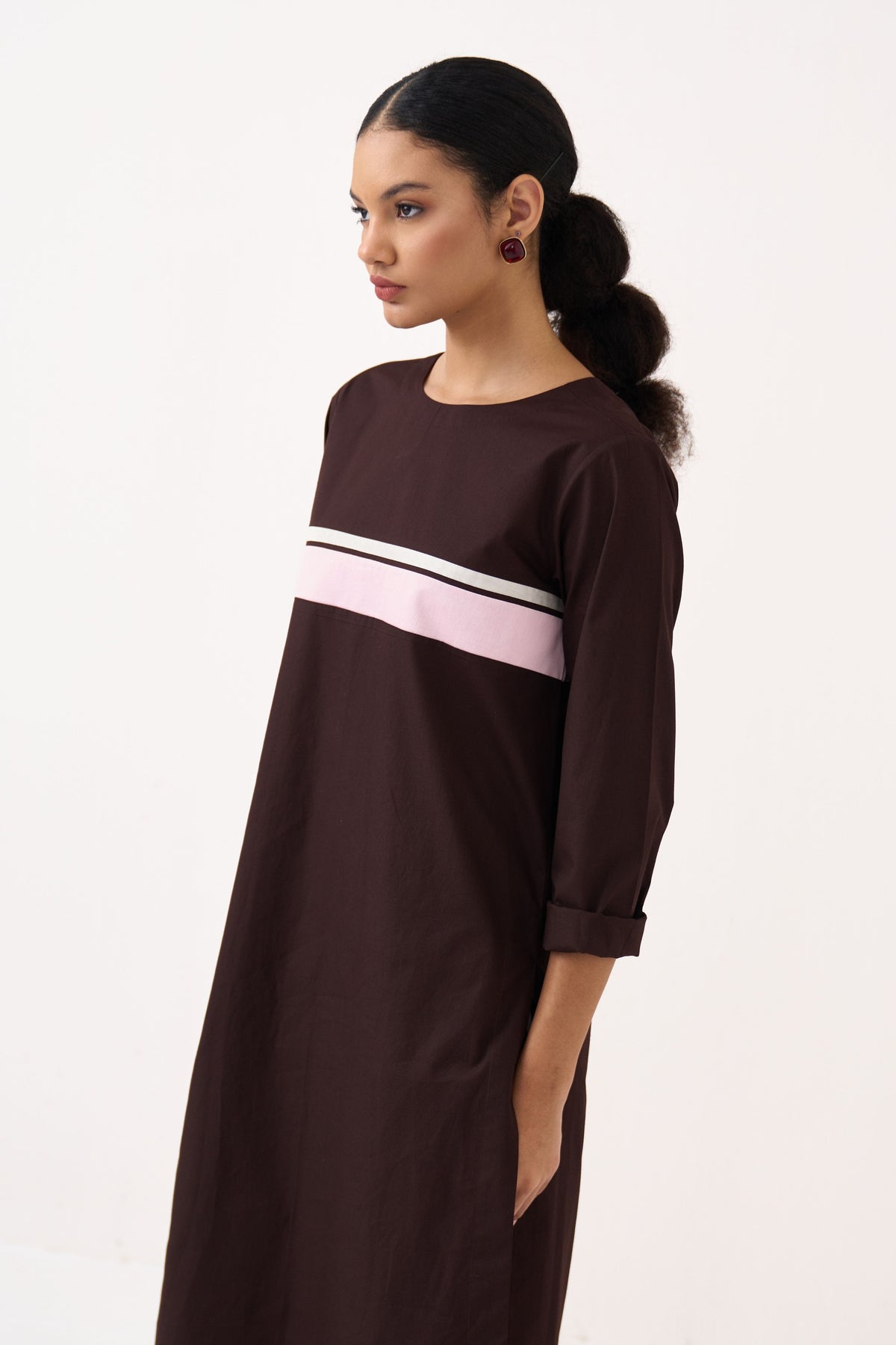 Long Jumper Tunic Set