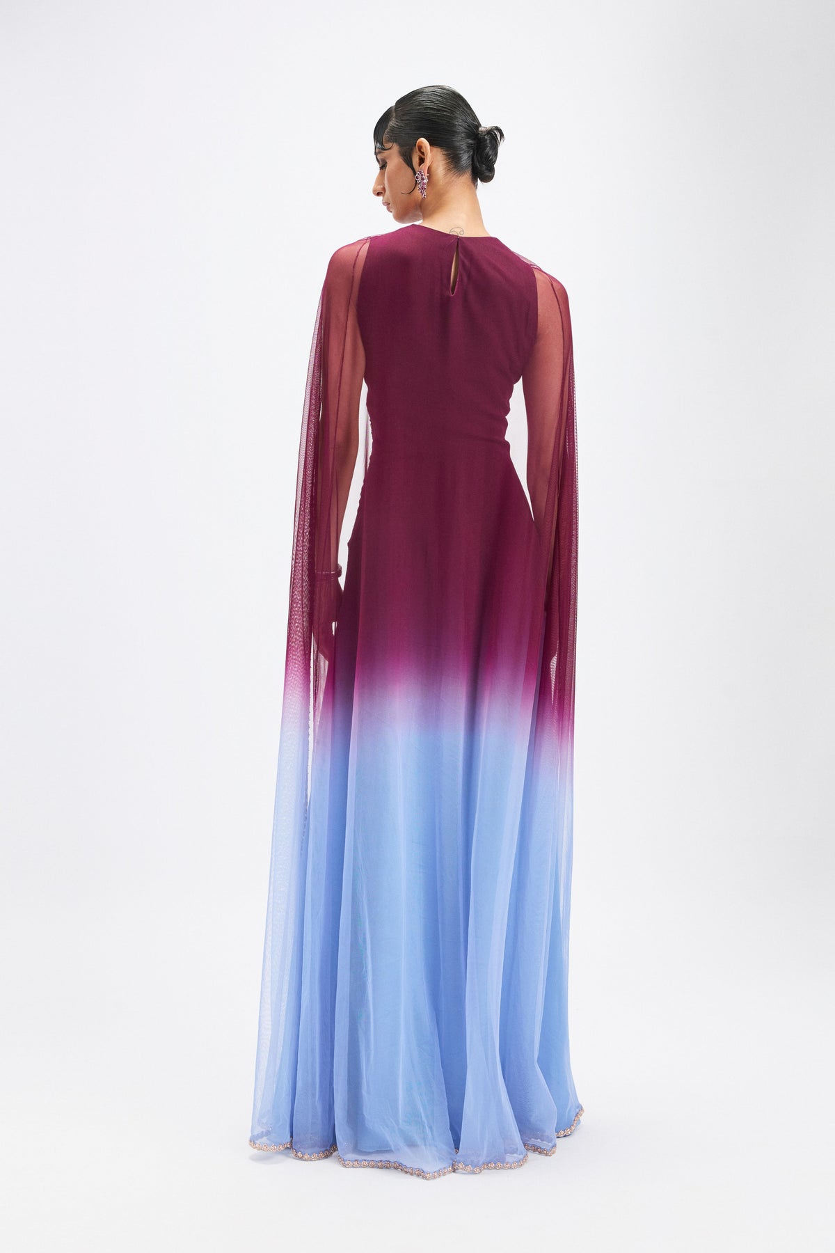 Mandevina Georgette Gown
