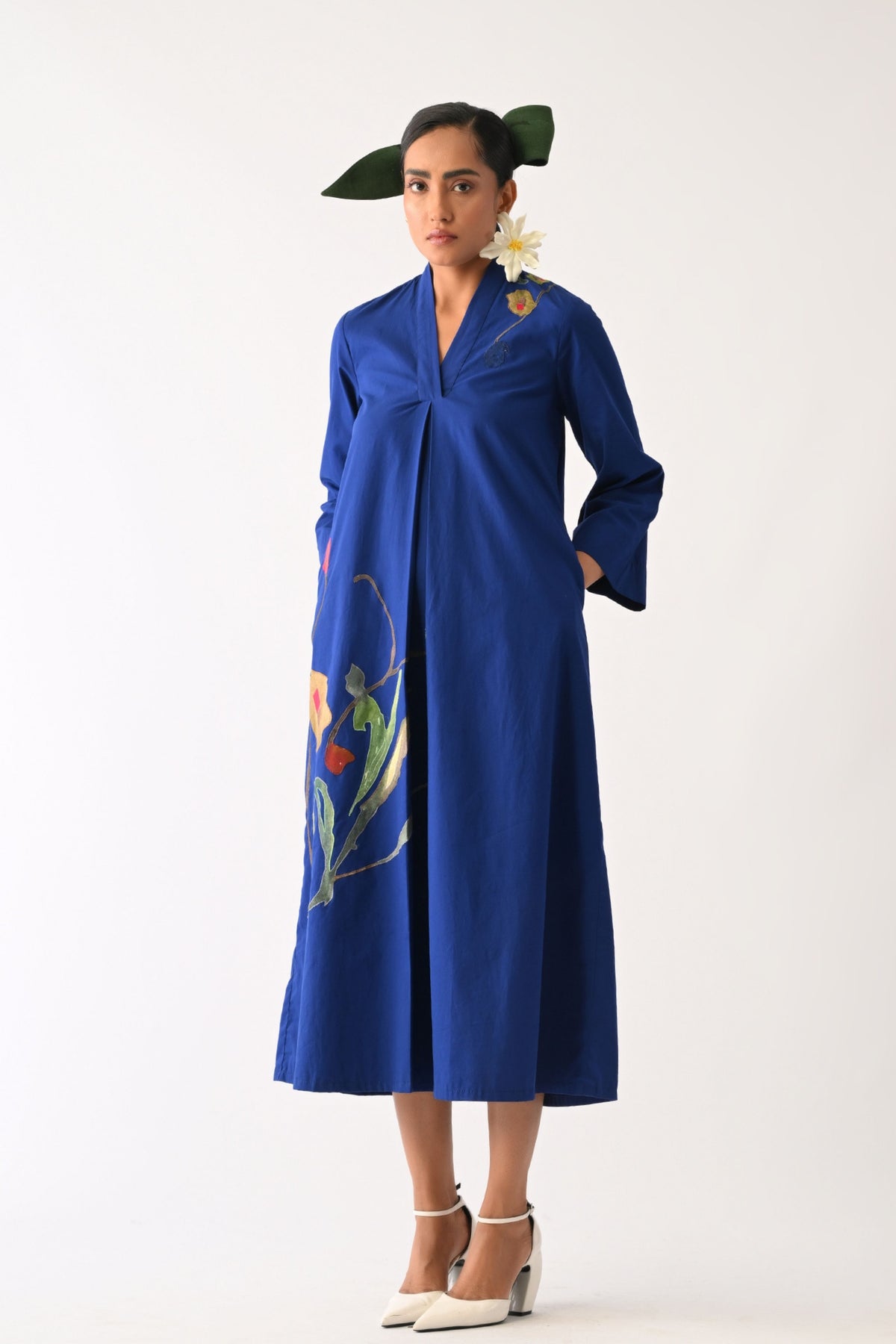 Rb Mayflower Applique Dress