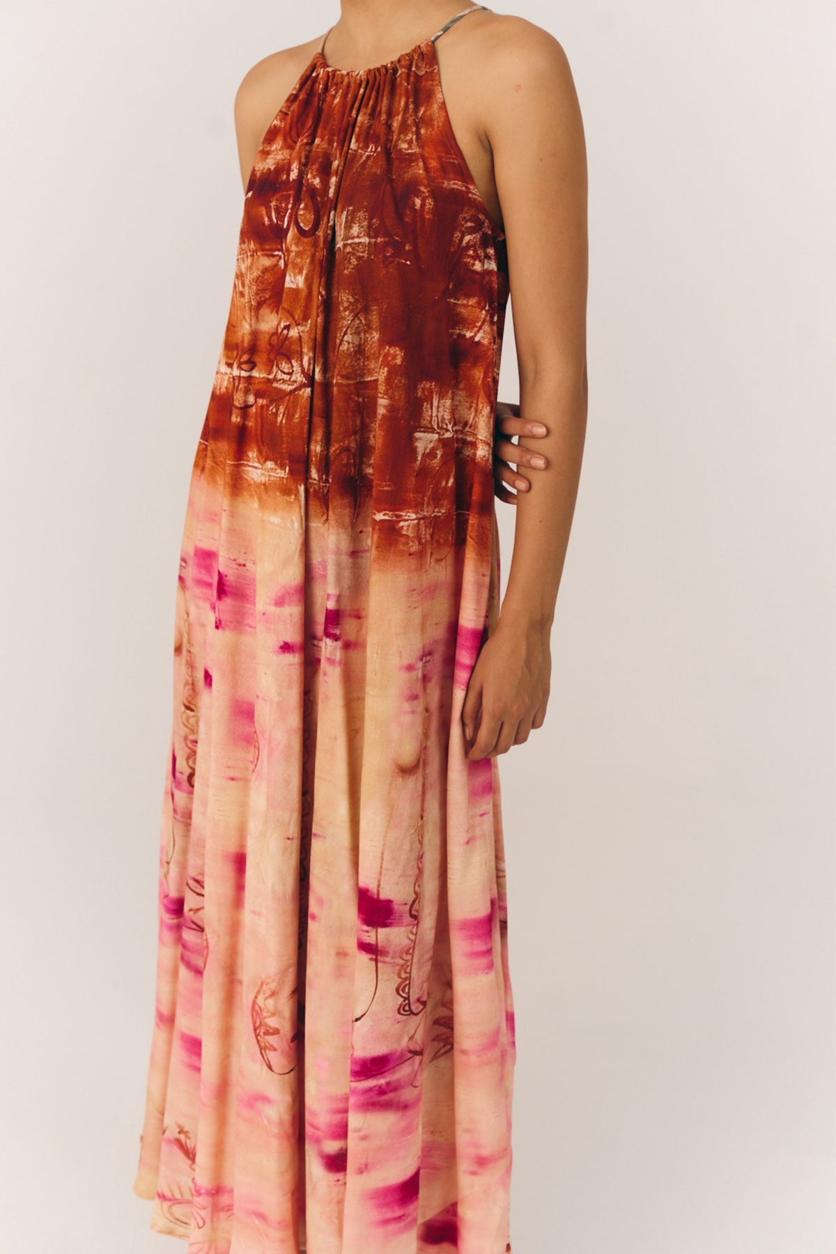 Circle Long Dress
