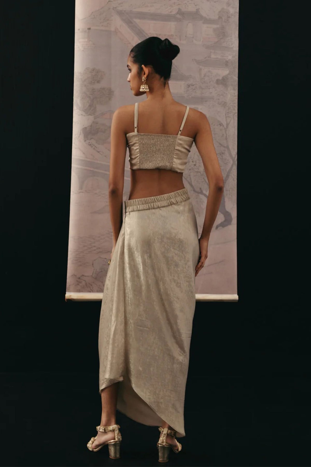 Silver Shimmer Top