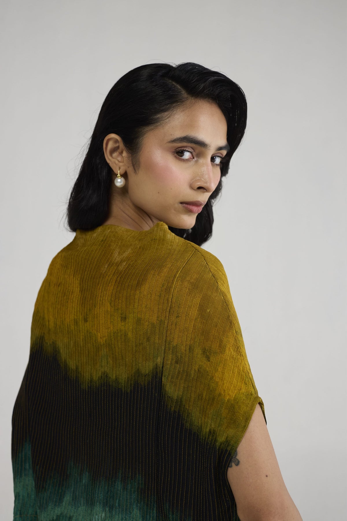 Uri Pintucks Top