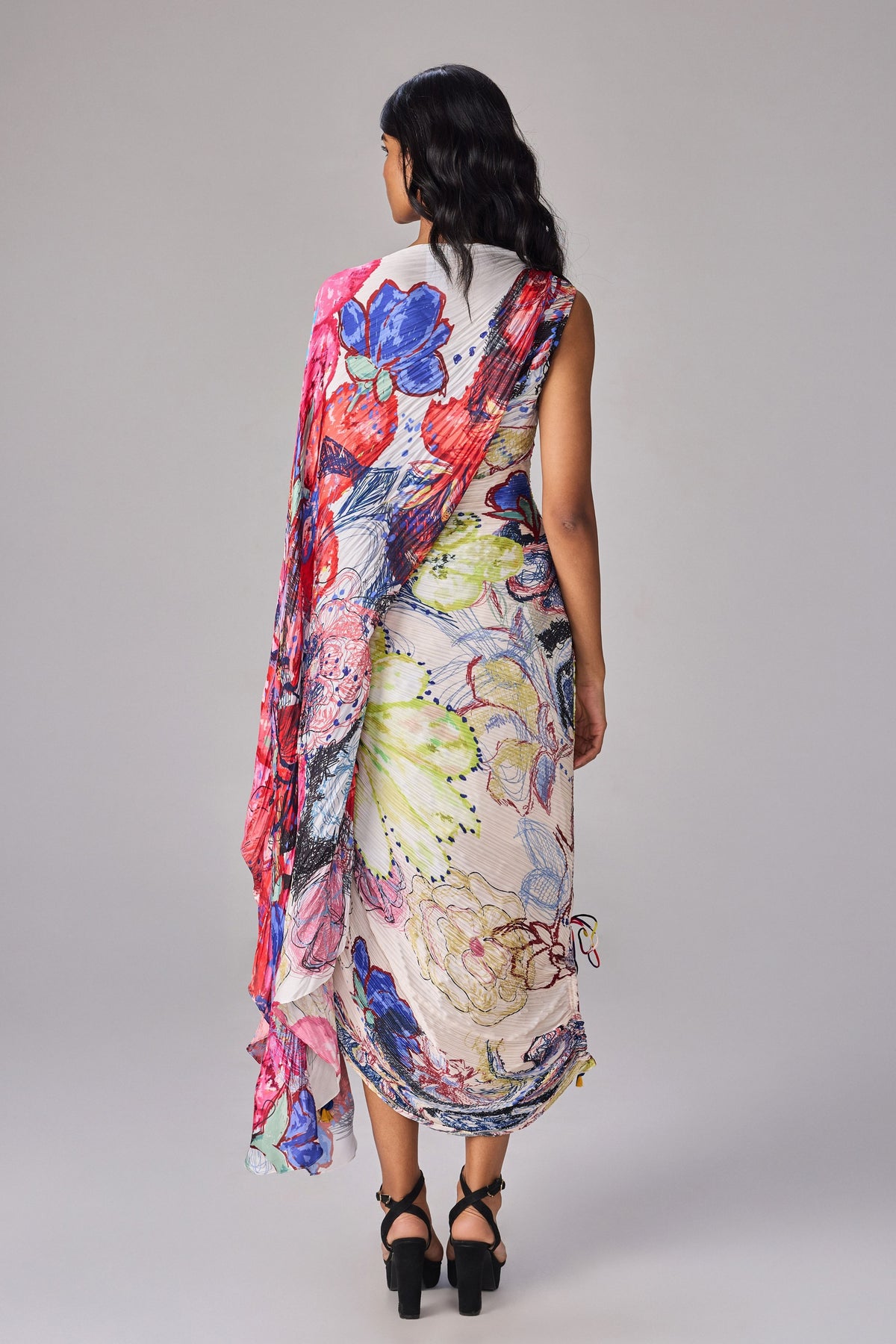Yellow Blue Prime Kathy Dress
