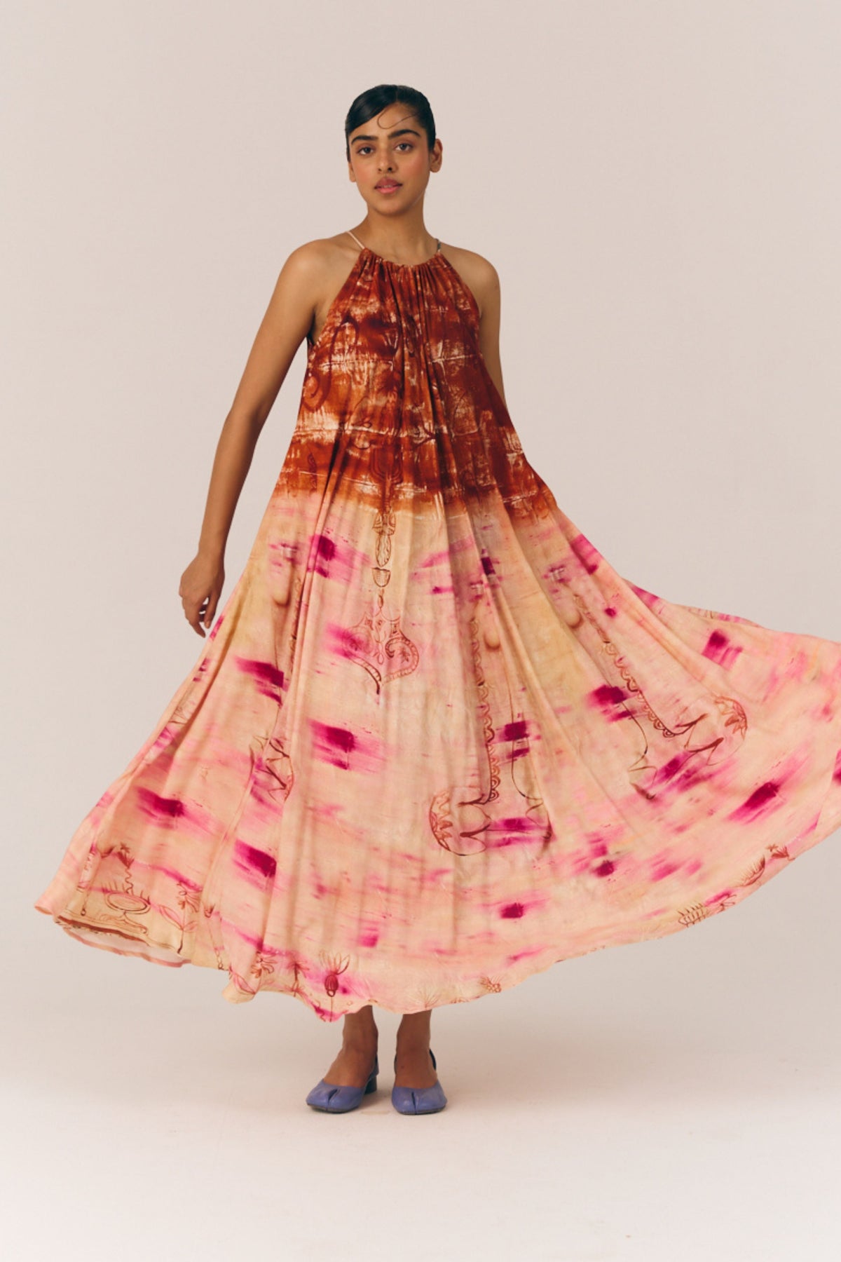 Circle Long Dress