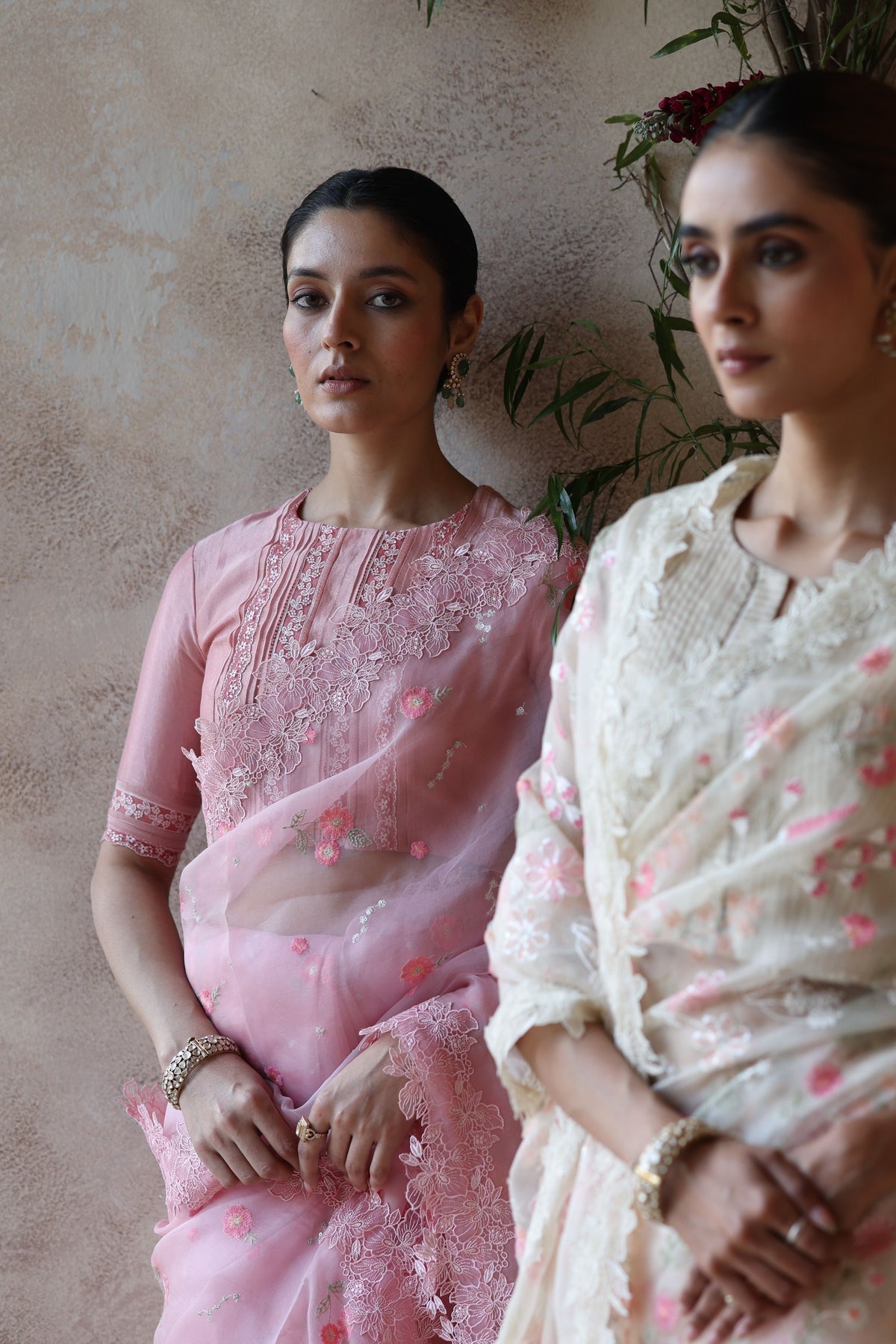 Shiloh Pink Saree