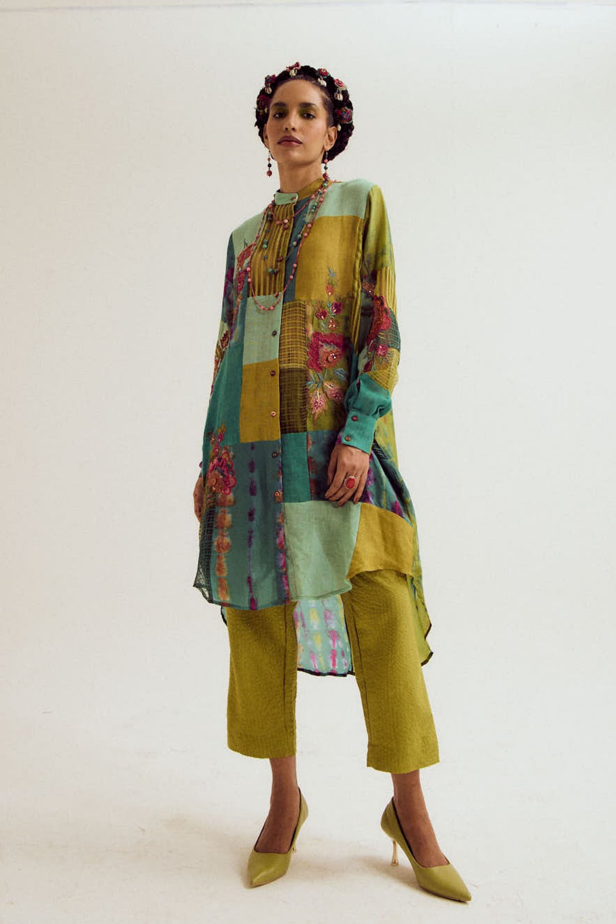 Green Tunic Shirt