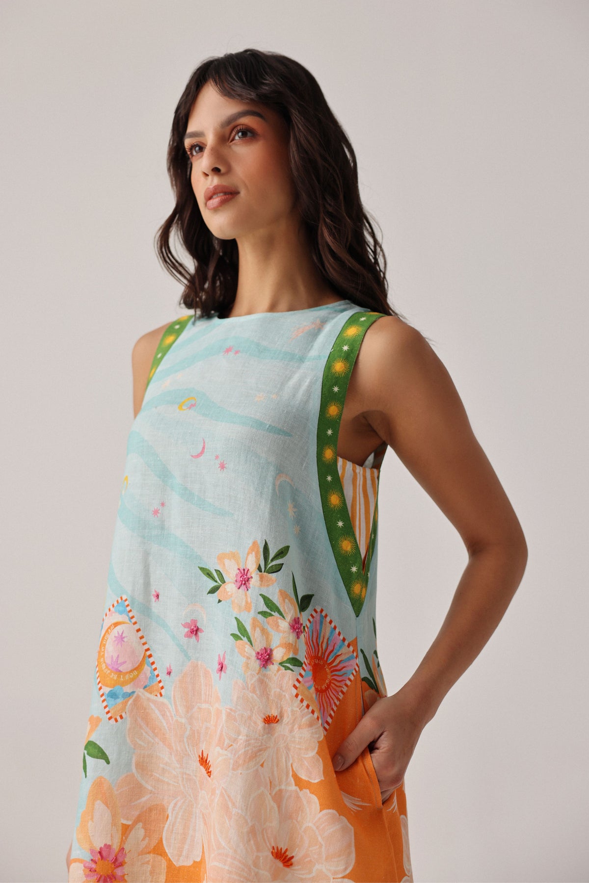 Azure Harper Dress
