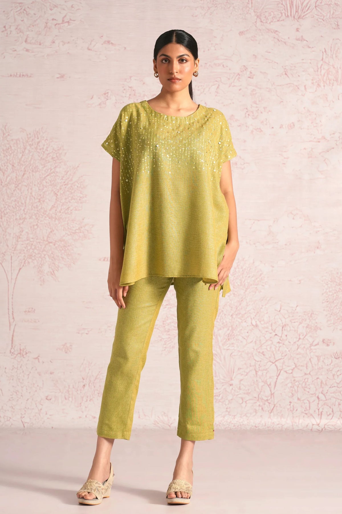 Shimmer Pear Top