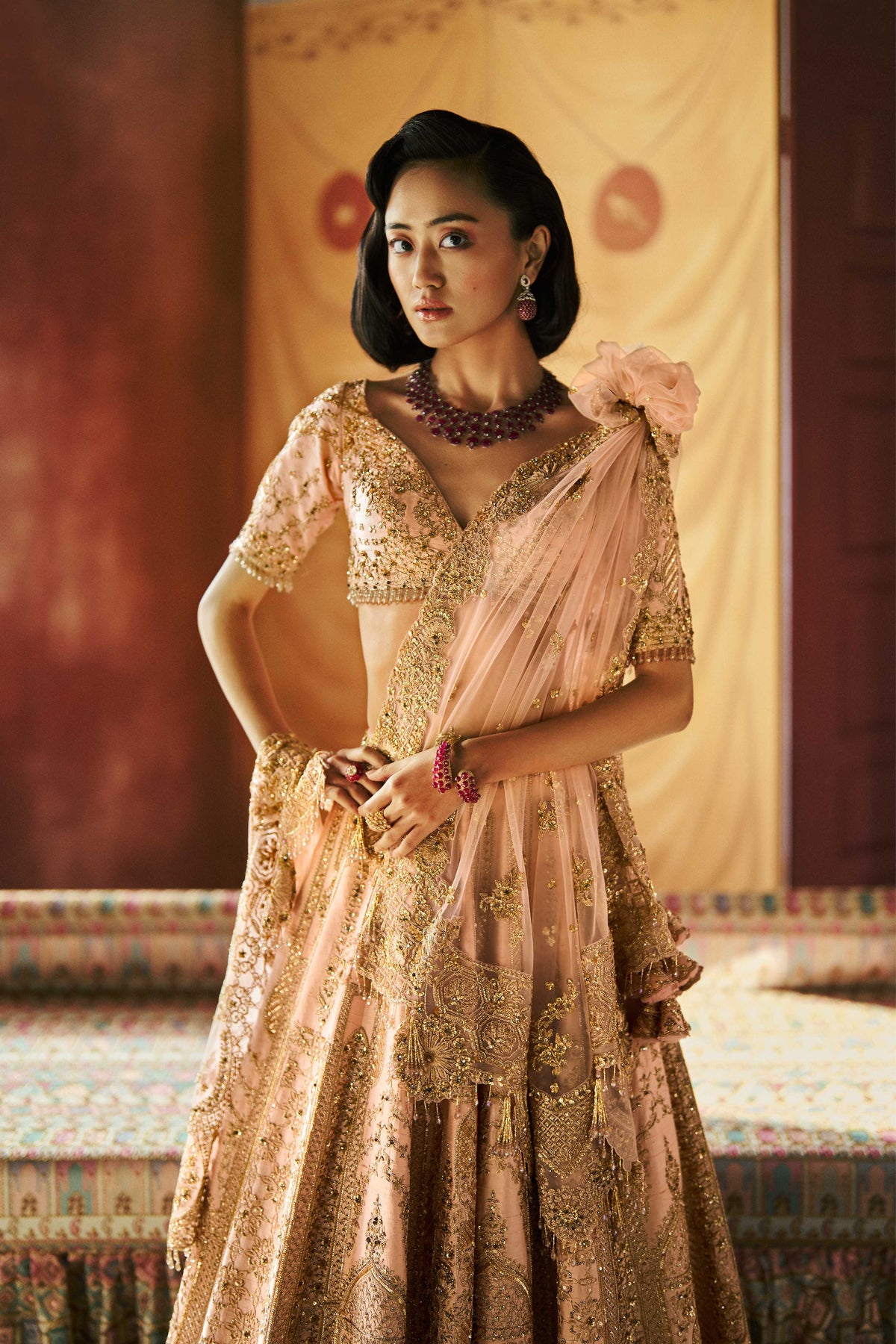 Rosantara Bridal Lehenga Set