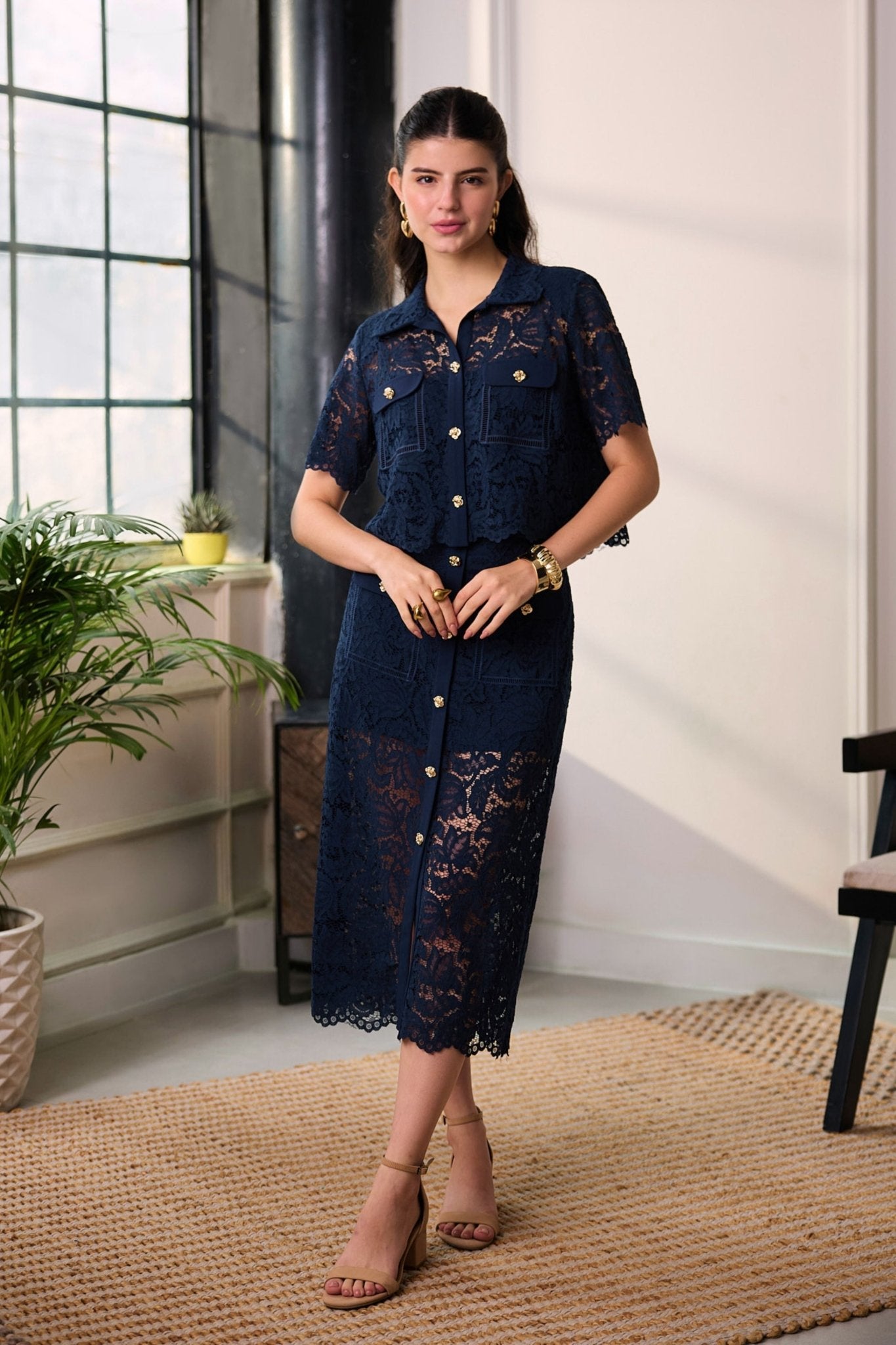 Naya Sapphirec Co - ord Set - Deepika Nagpal - Elahe