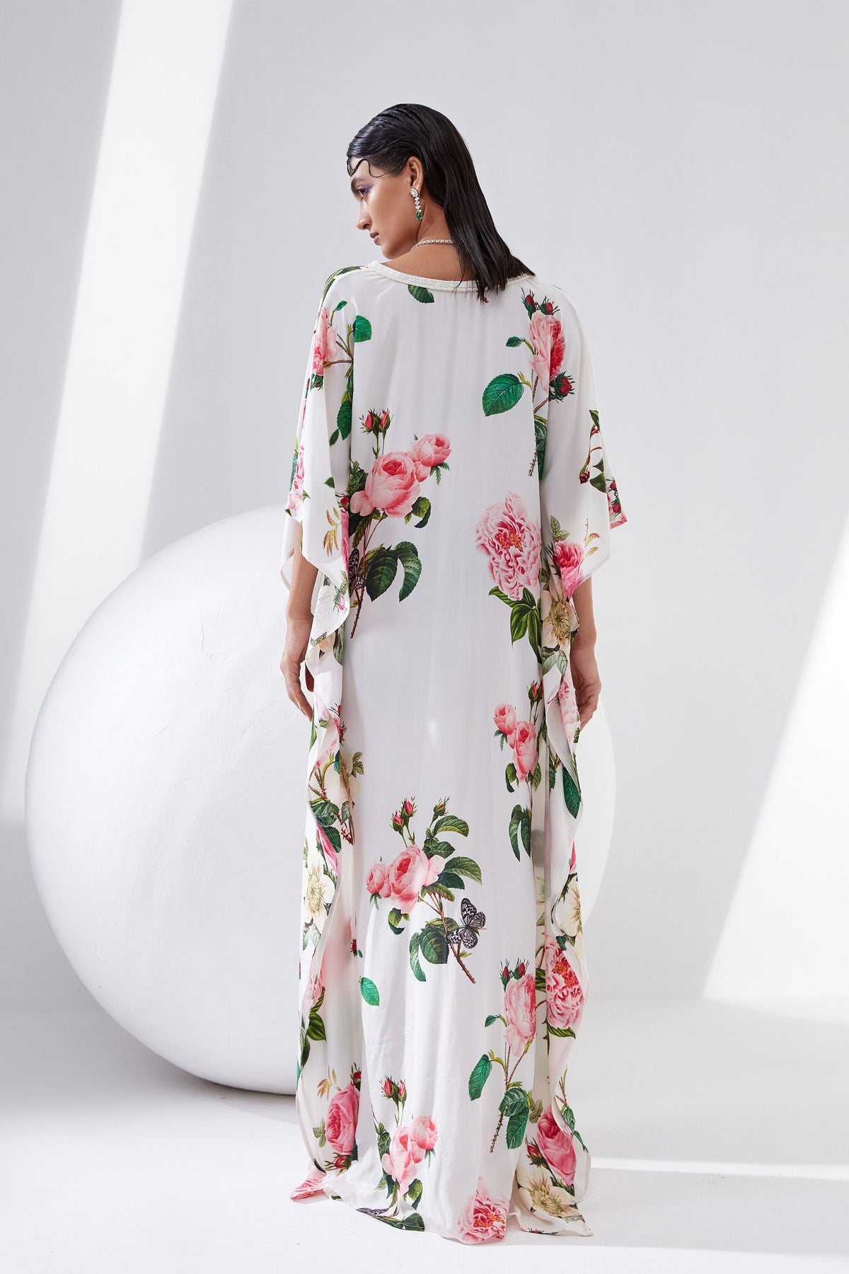 Carnation Floral Kaftan