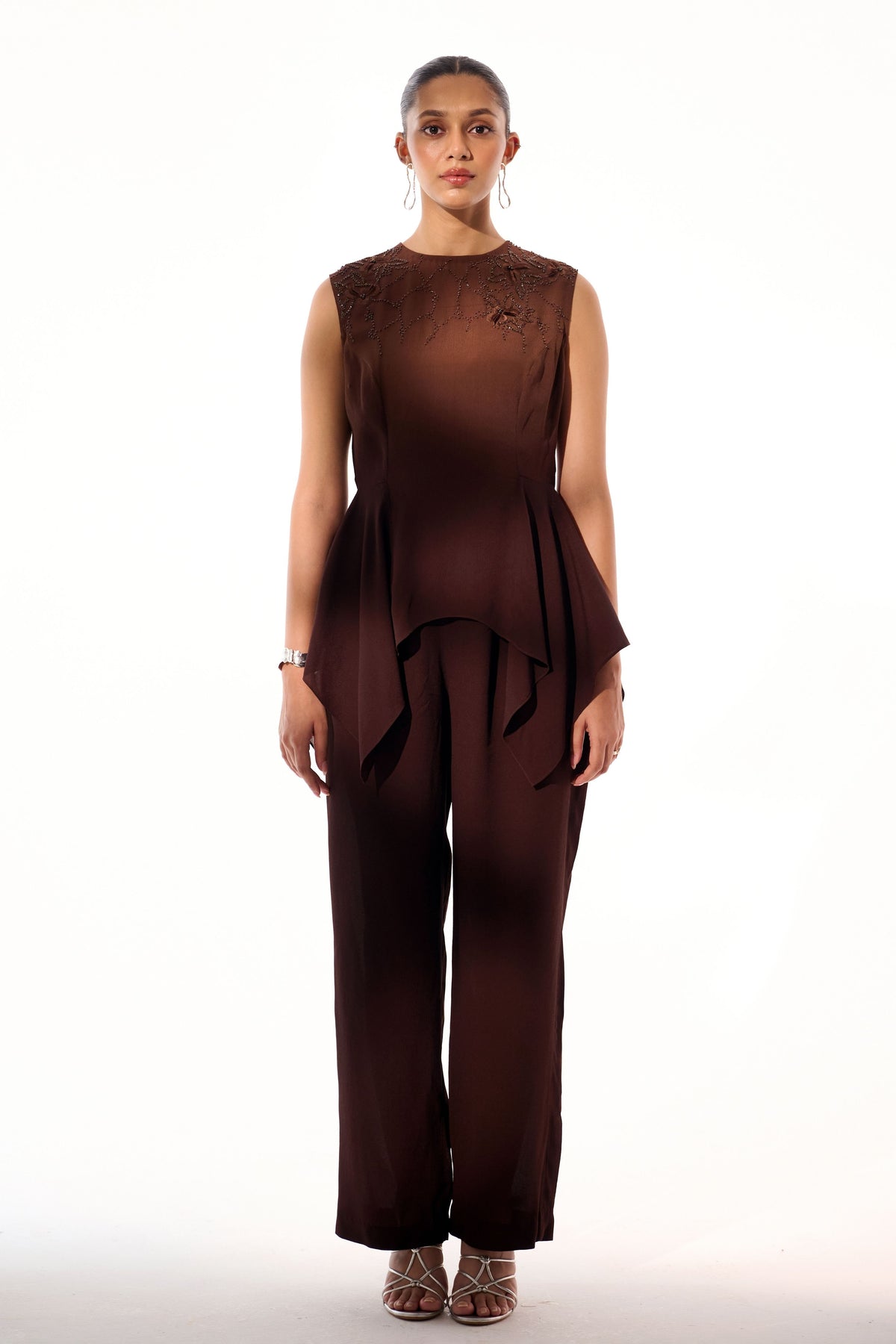 Brown Sapphire Co-ord Set