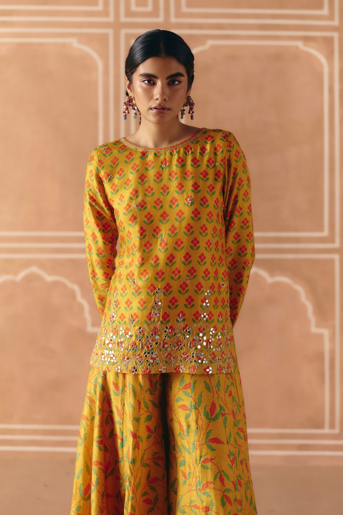 Marigold Yellow Kurta Set