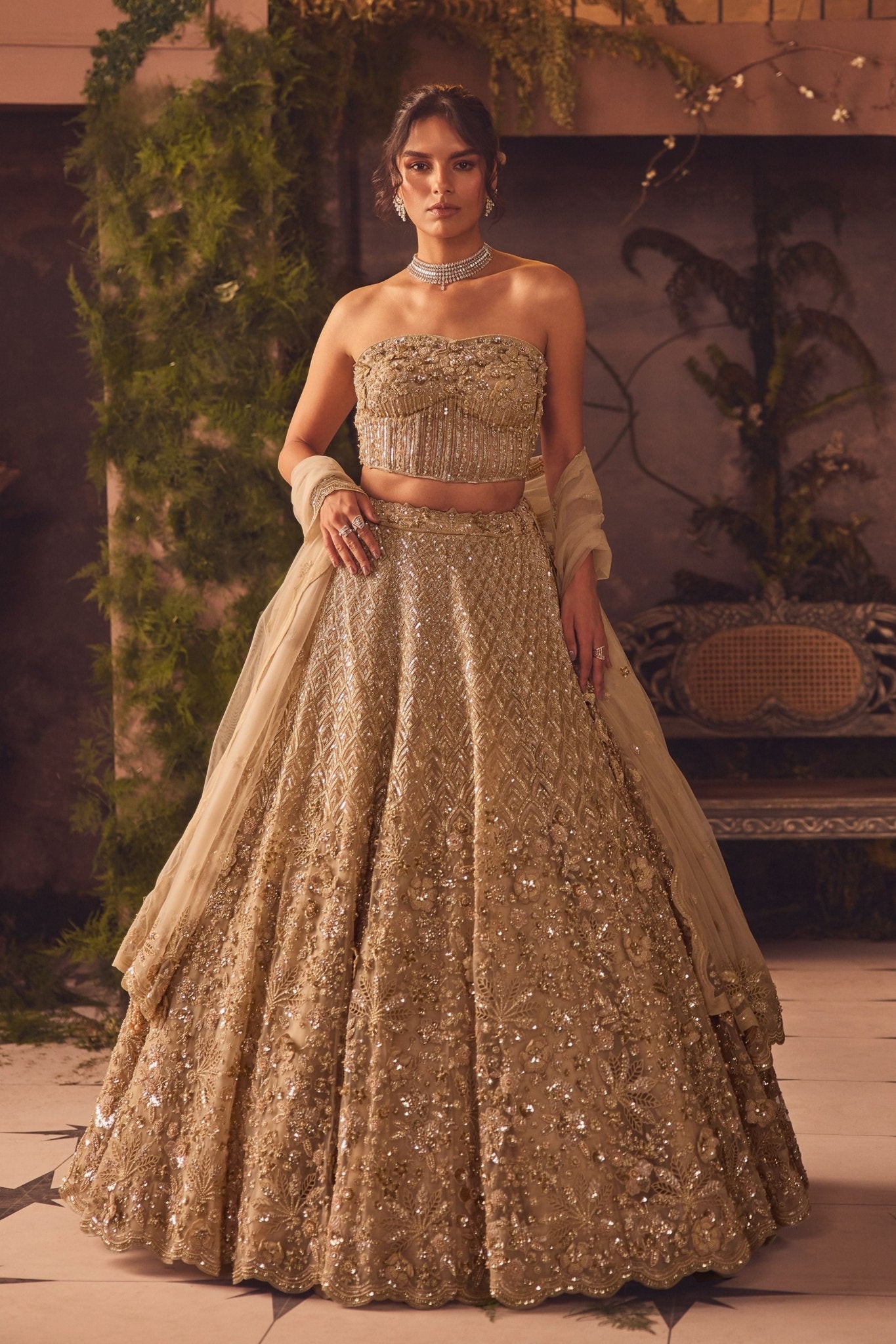 Oriana Lehenga Set - Roqa - Elahe