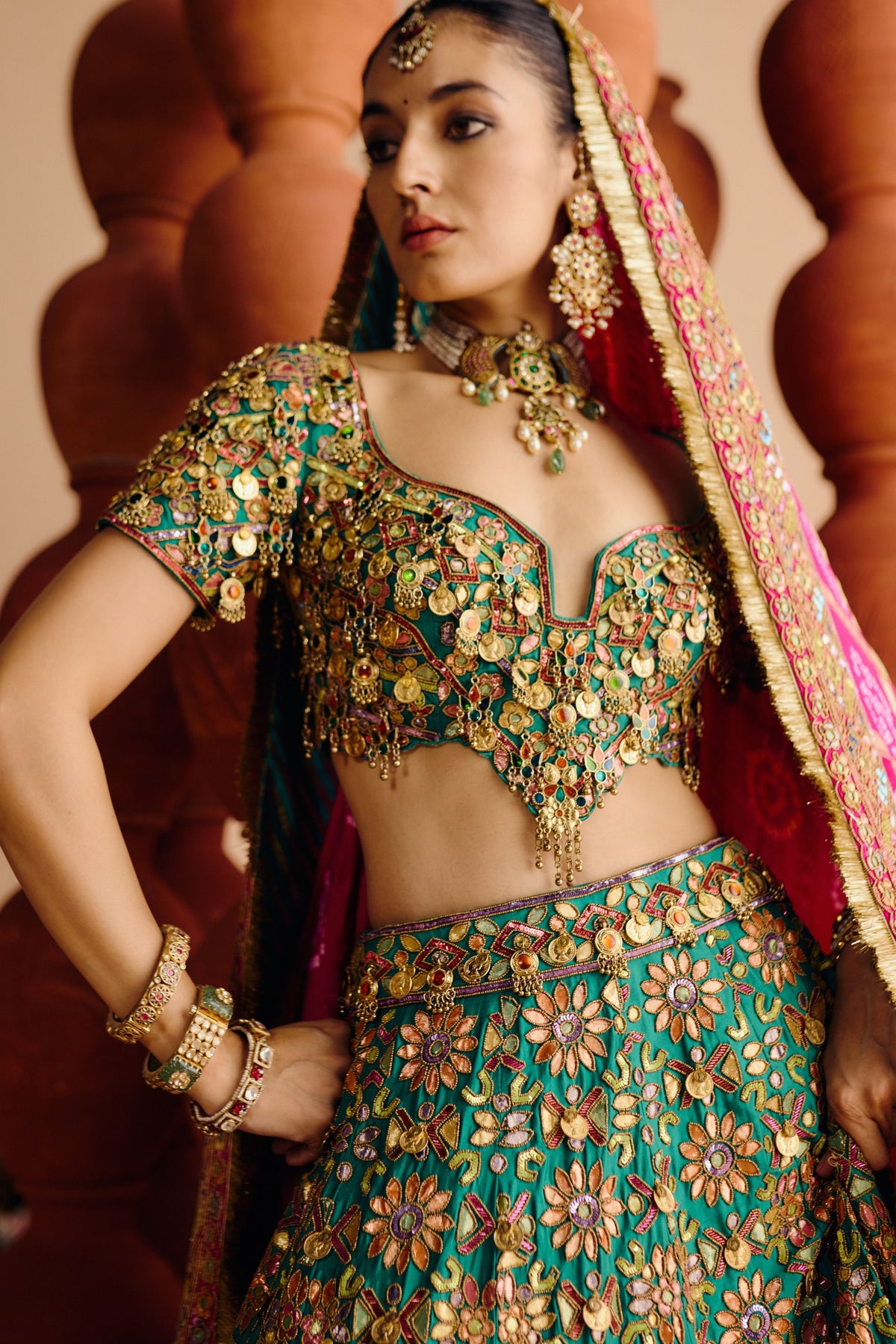 Tarakini Lehenga Set