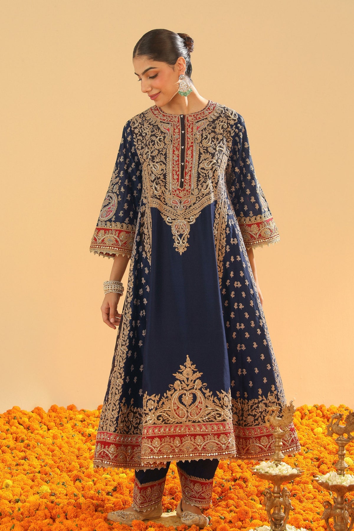 Deep Blue Kurta Set