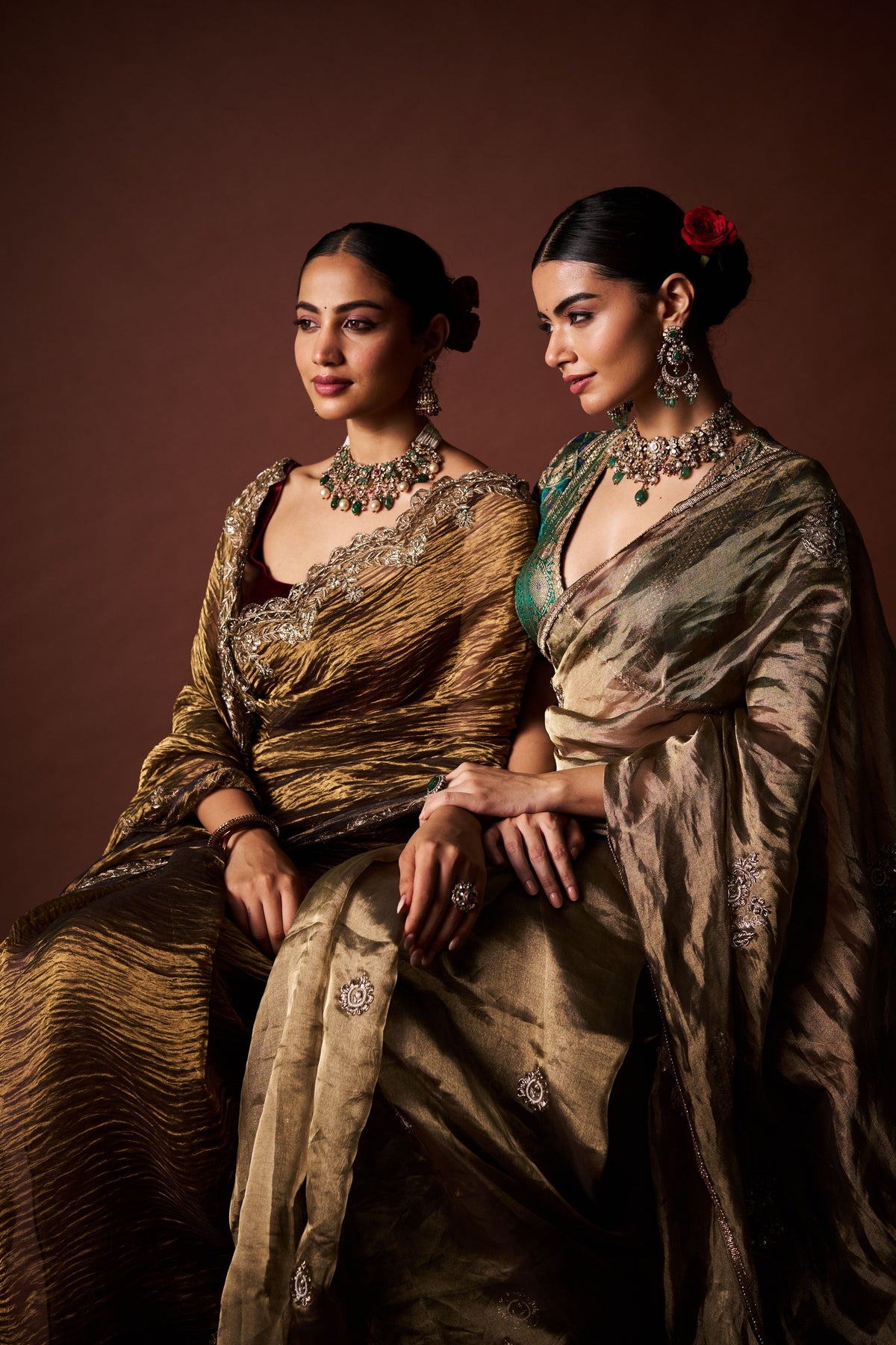 Noor boota Saree Set