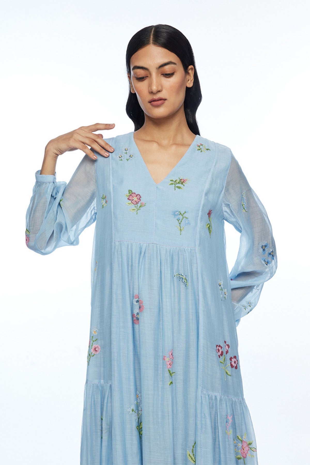 Diplodonta Embroidered Dress
