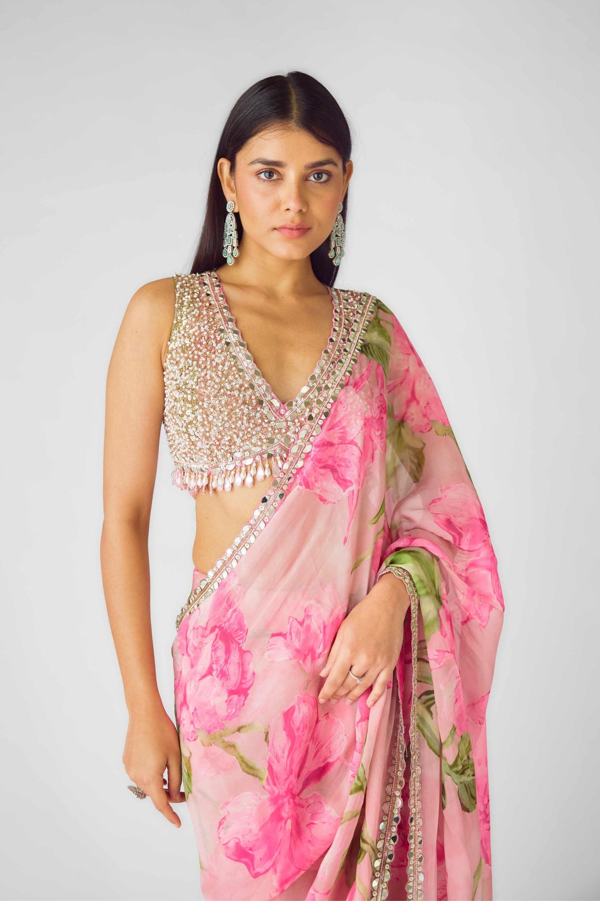 The Eden Noir Saree