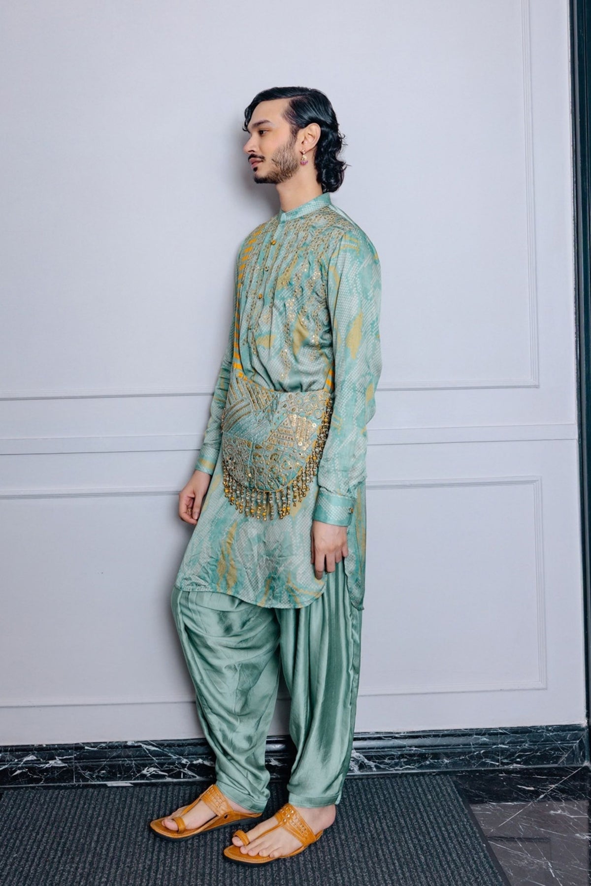 Sage Green Kurta Set