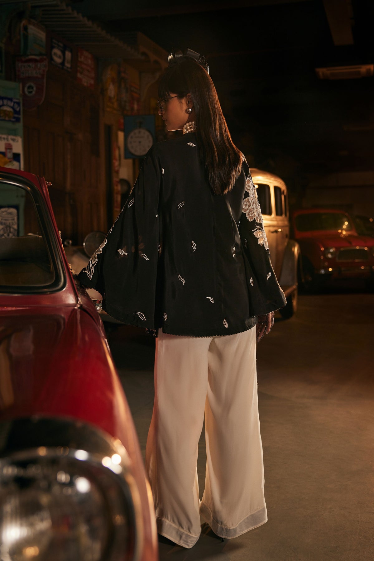 Black and White Co-ord Set