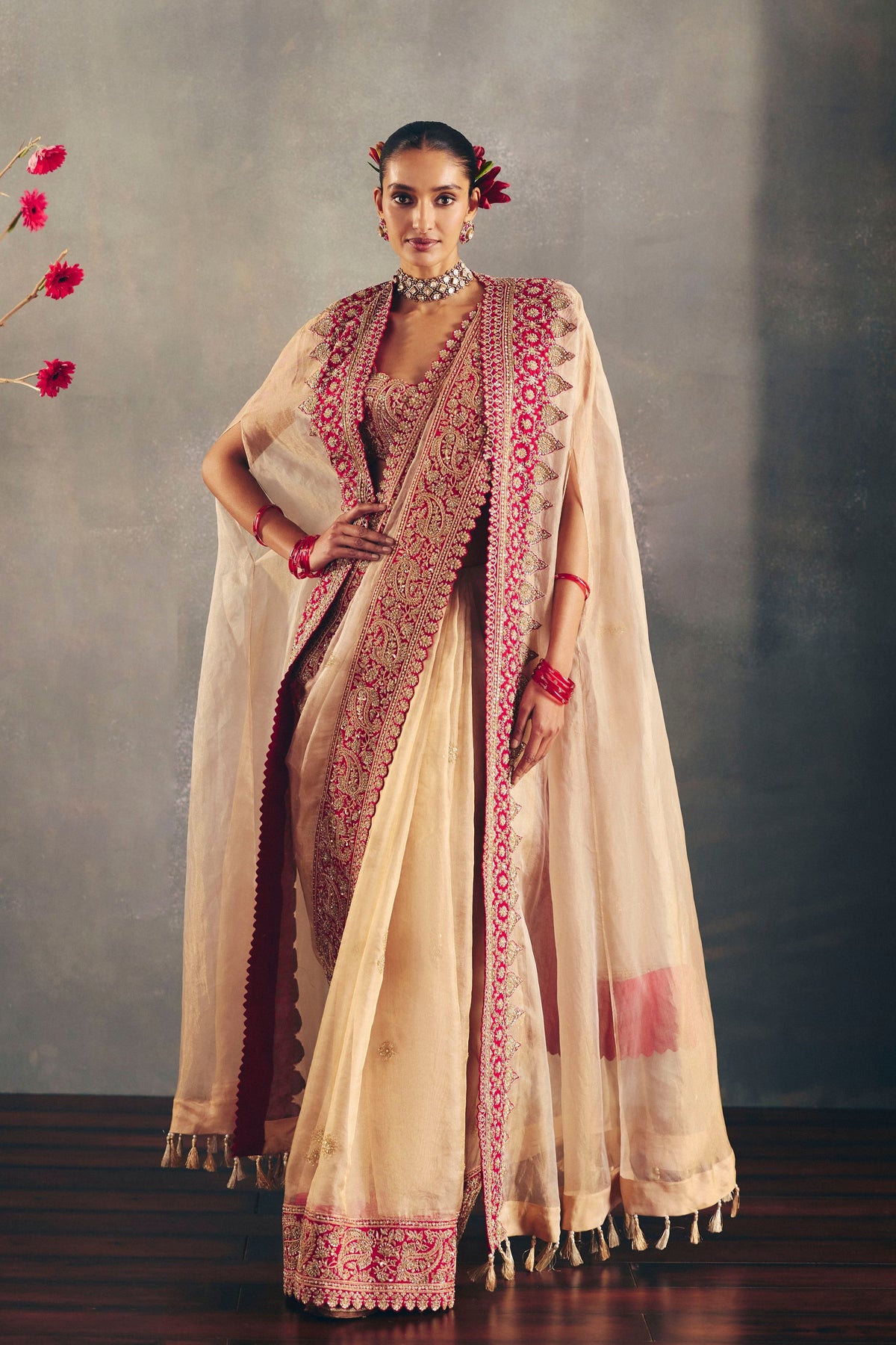 Indrakshi Saree Set