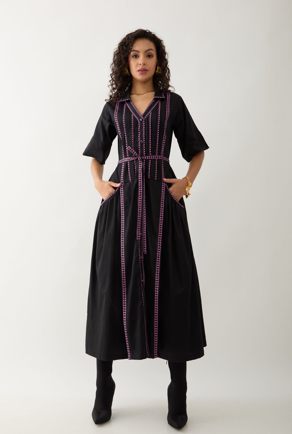 Black Morris Dress