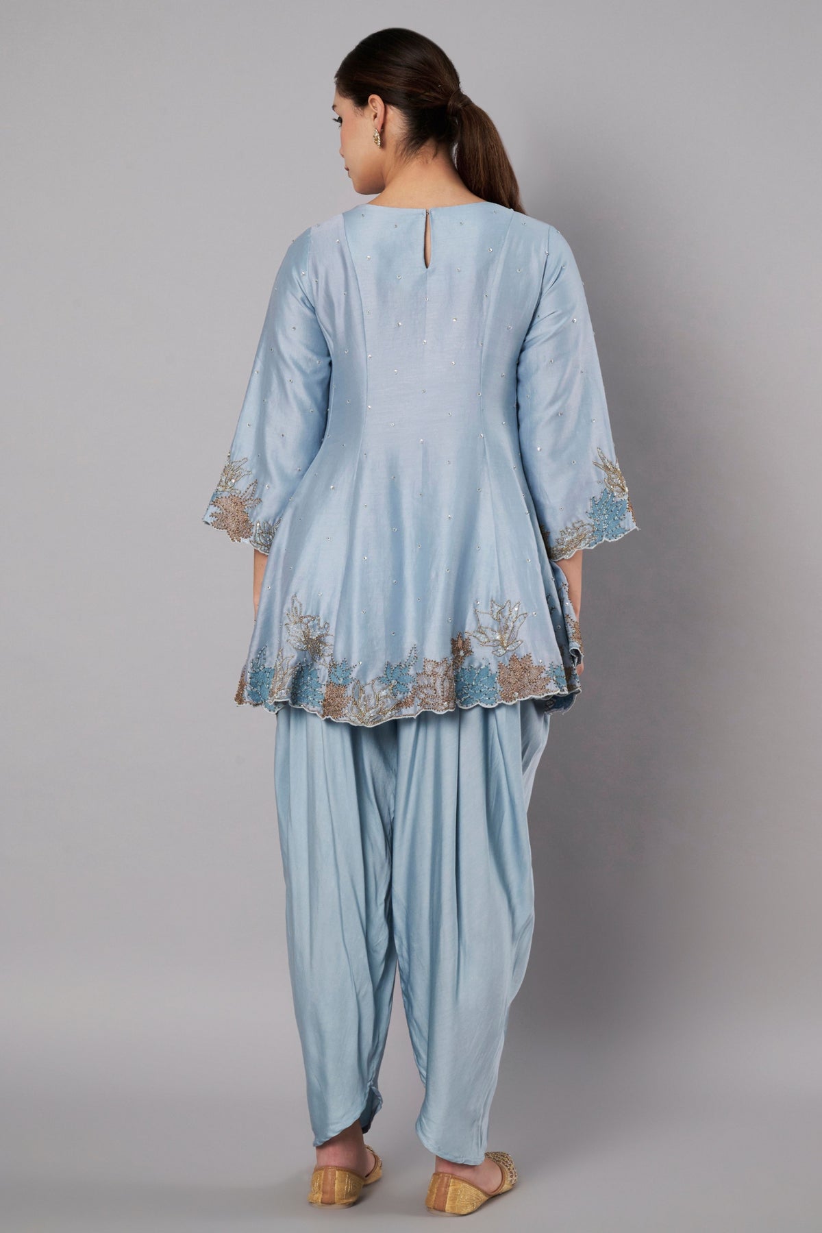 Meadow Short Dhoti Set