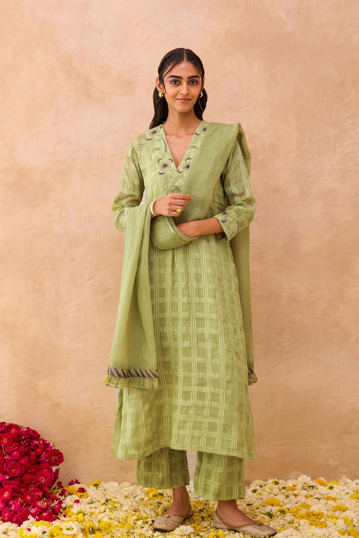 Sage Kurta Set