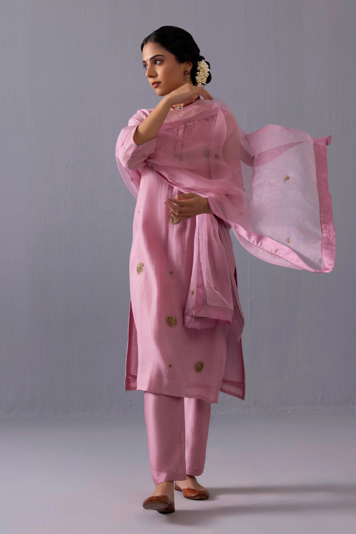 Malti Pink Kurta Set