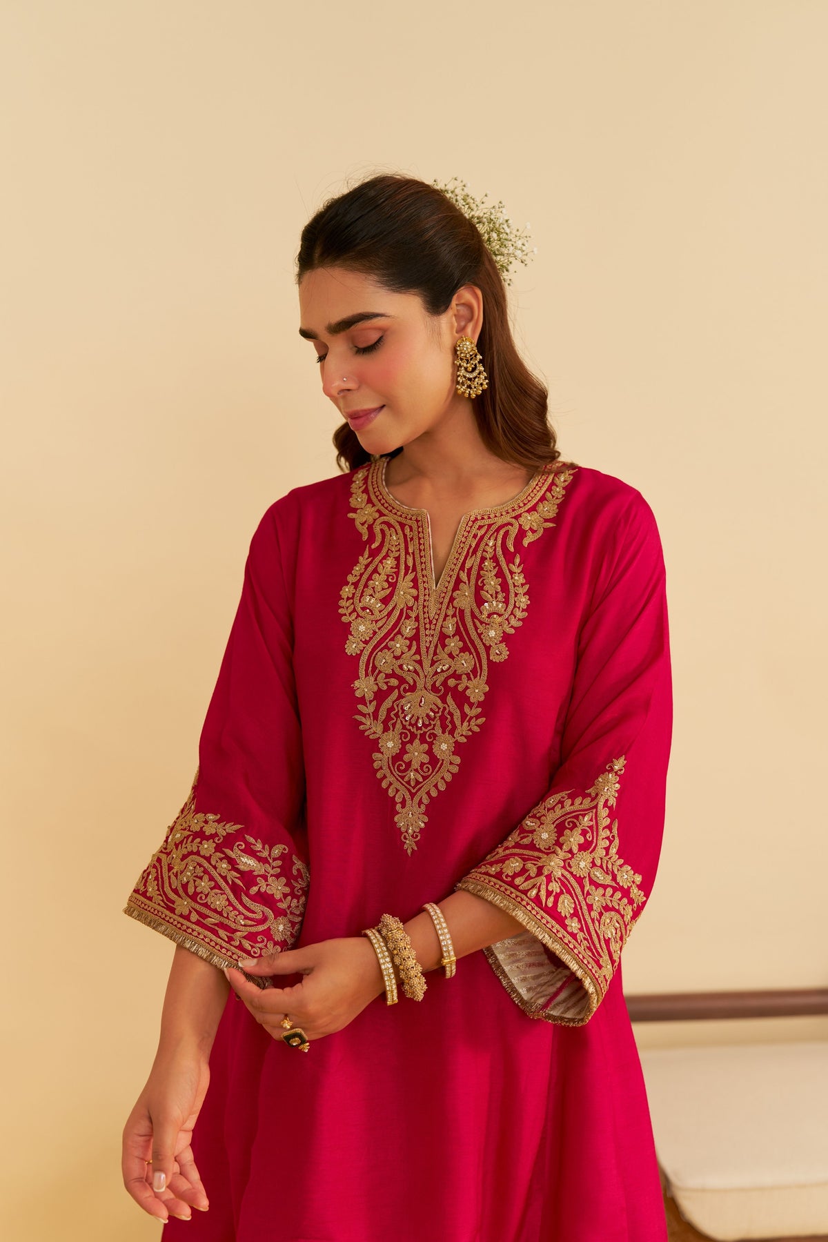 Marwa Pink Salwar Set