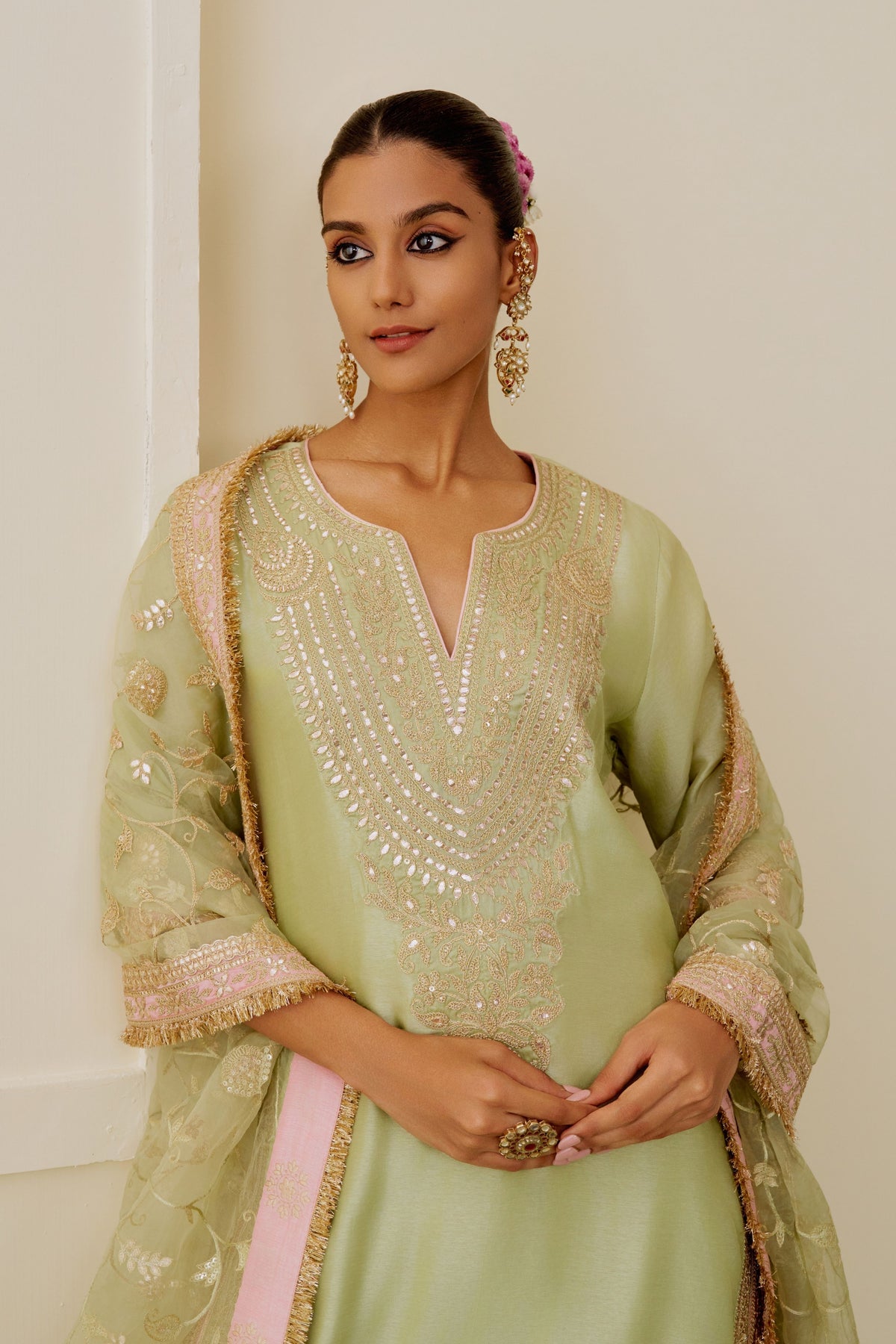 Safeena Sharara Set