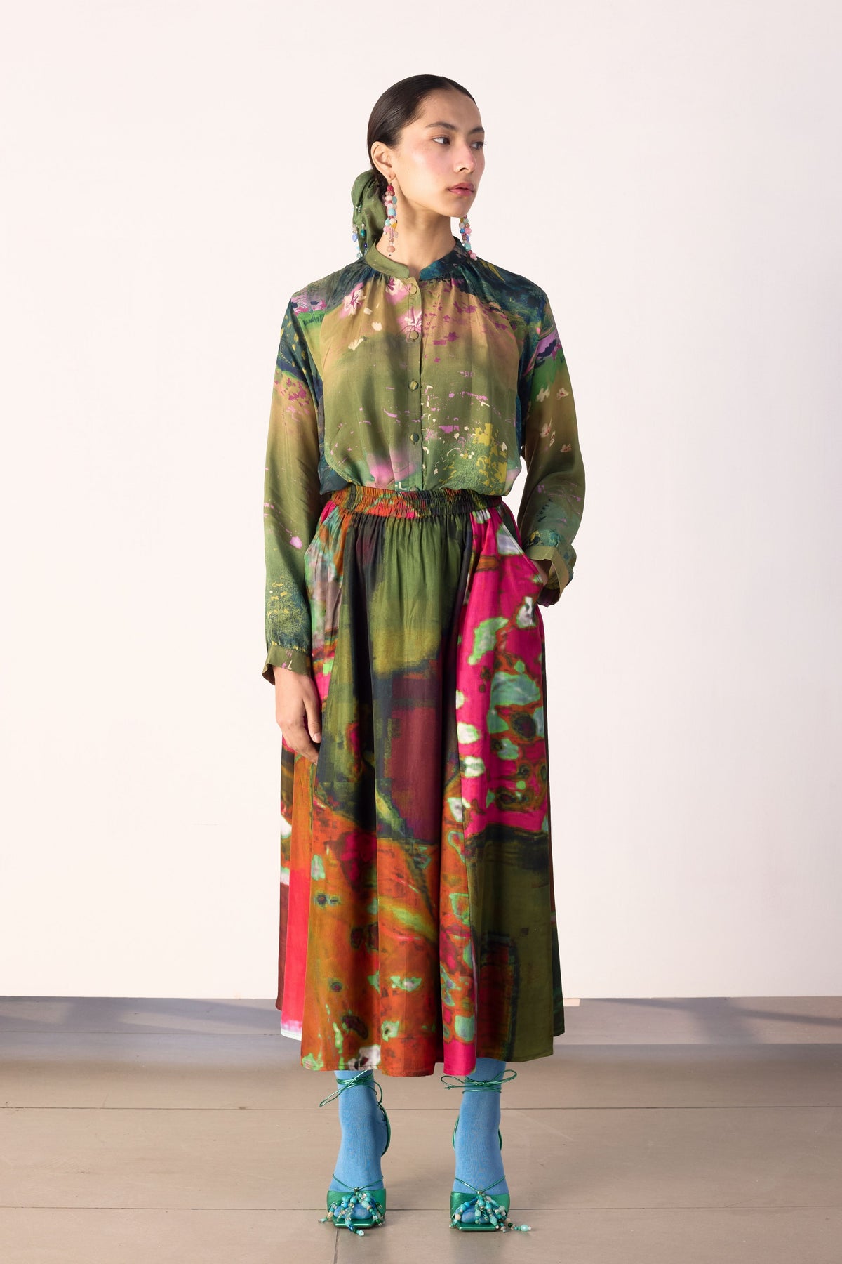 Cherry Biba Skirt