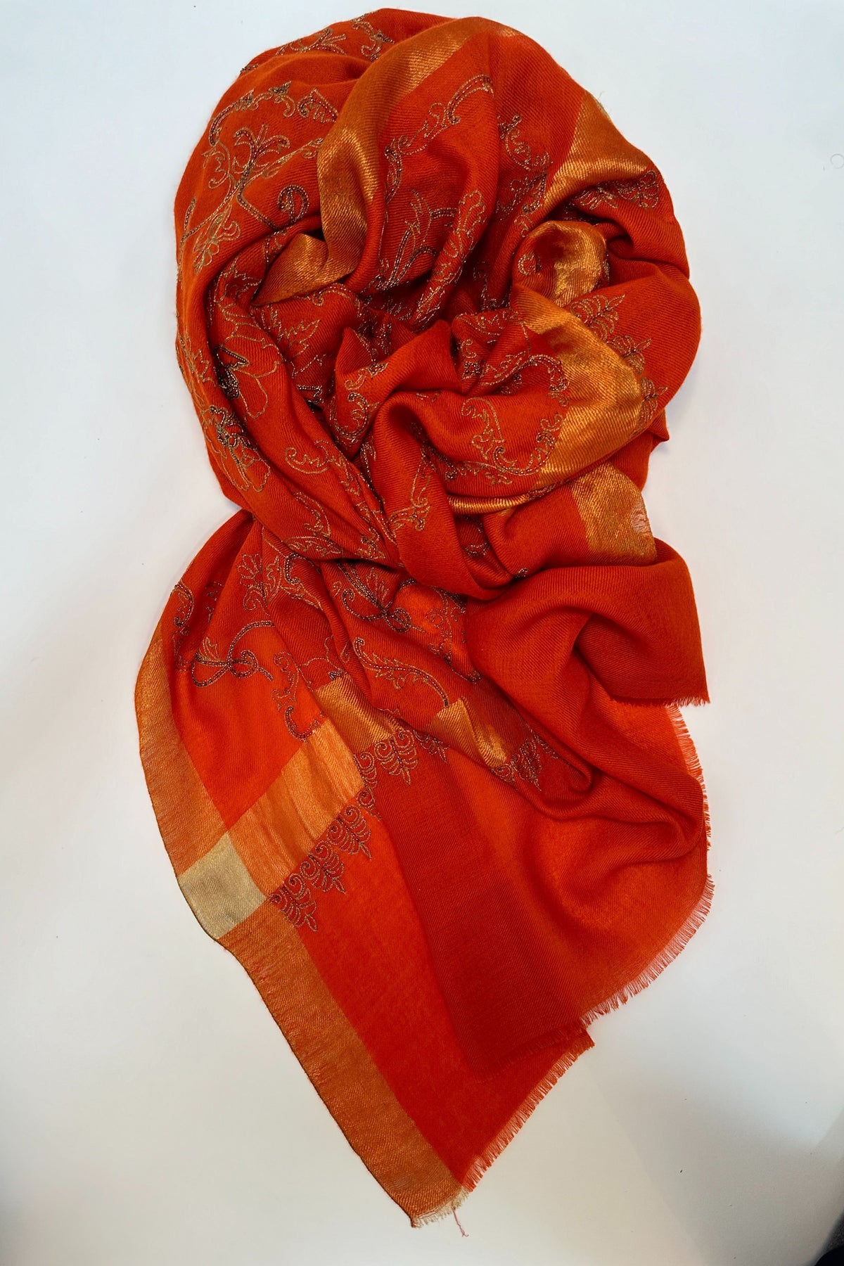 Cashmere Gold Vintage With Floral