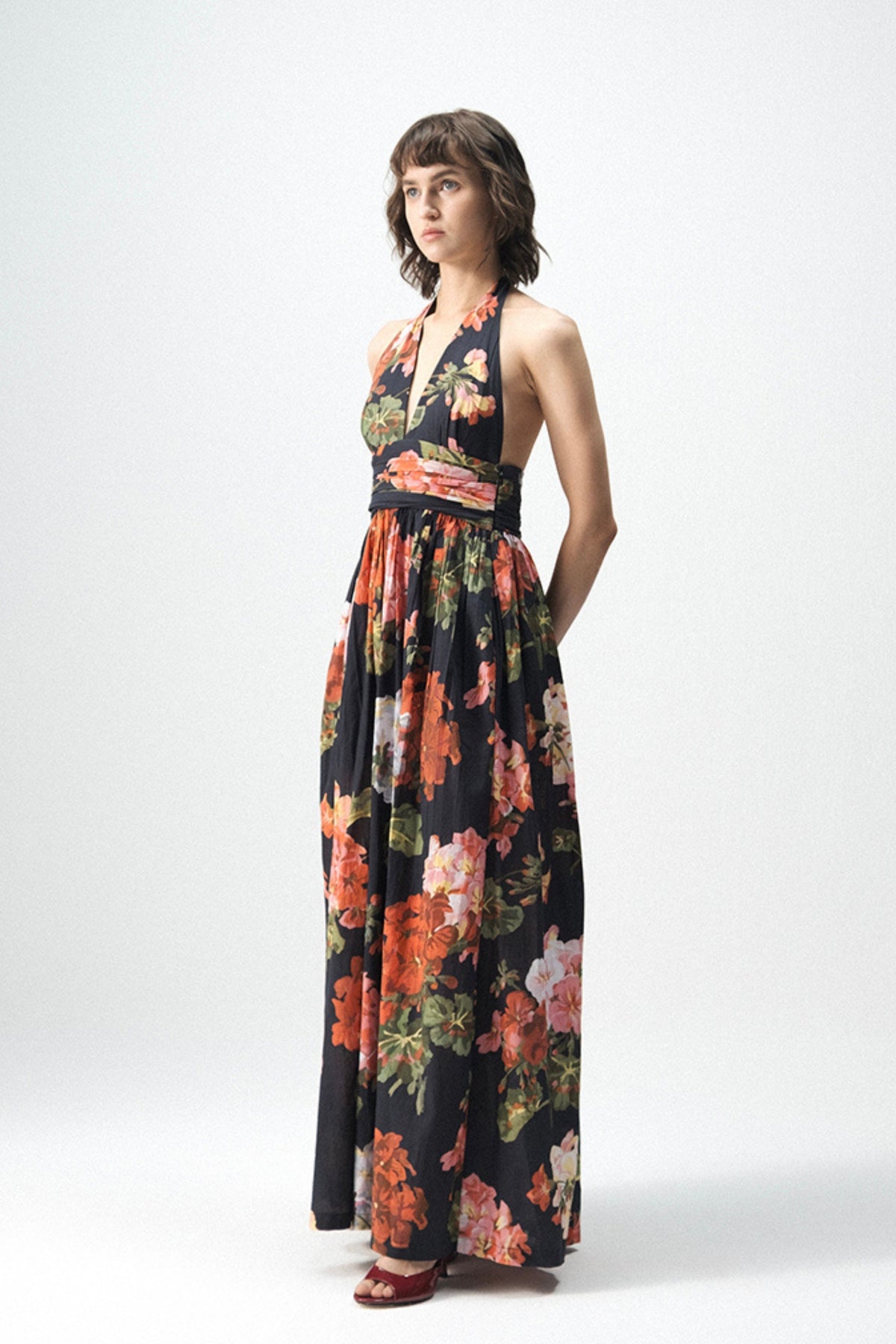 Bloody Mary Halter Neck Dress