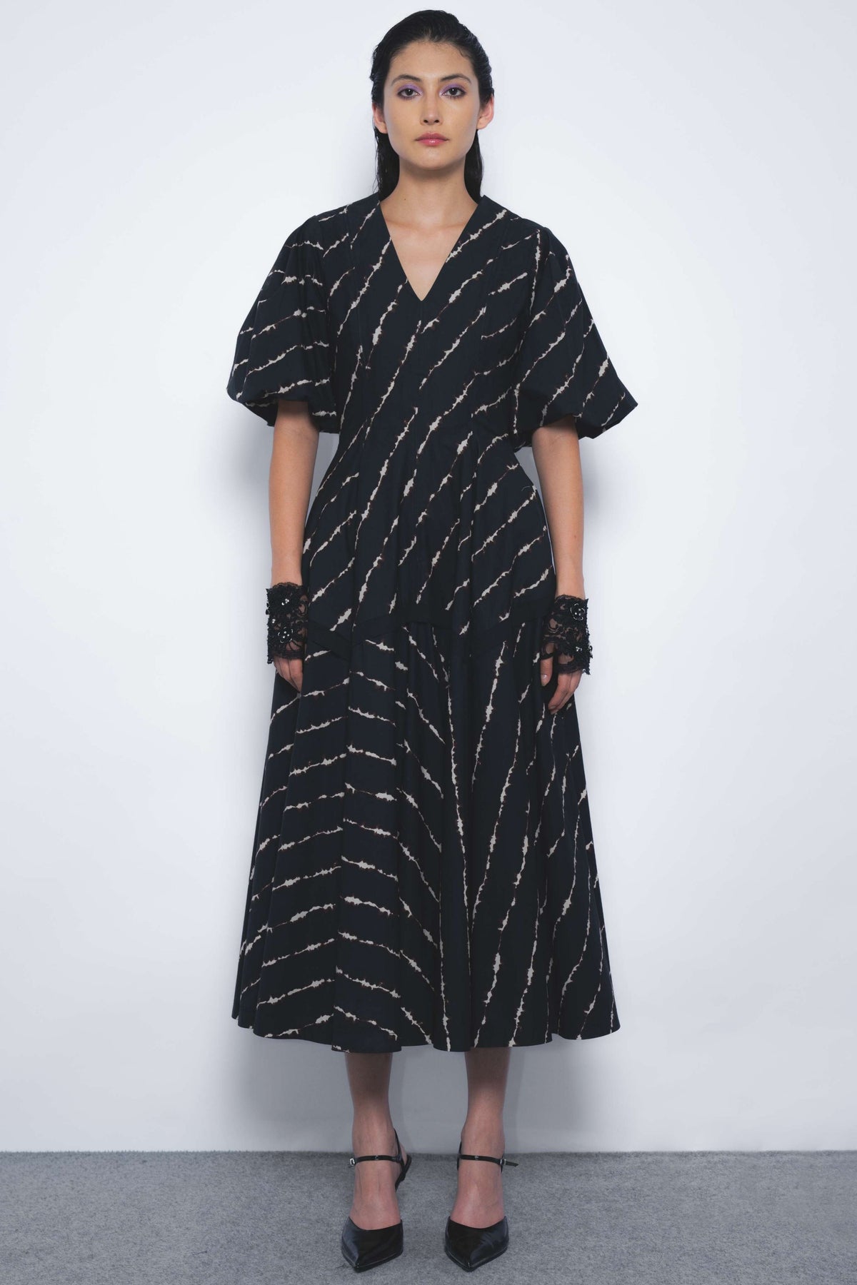Thalia Dress in Spina Print