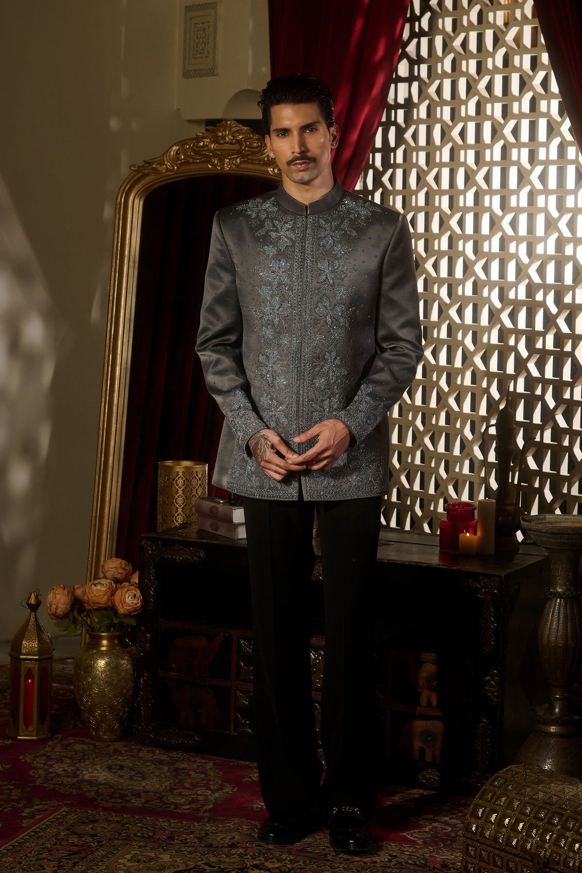 Sterling Bandhgala Set