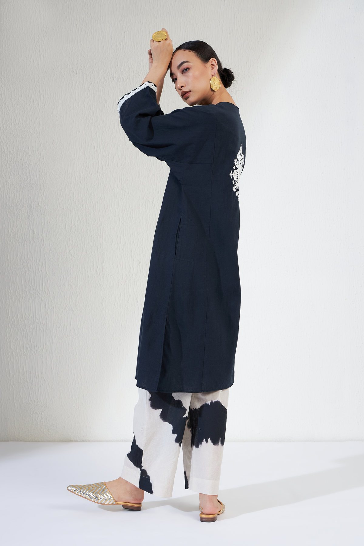 Black Zoya Kurta Set